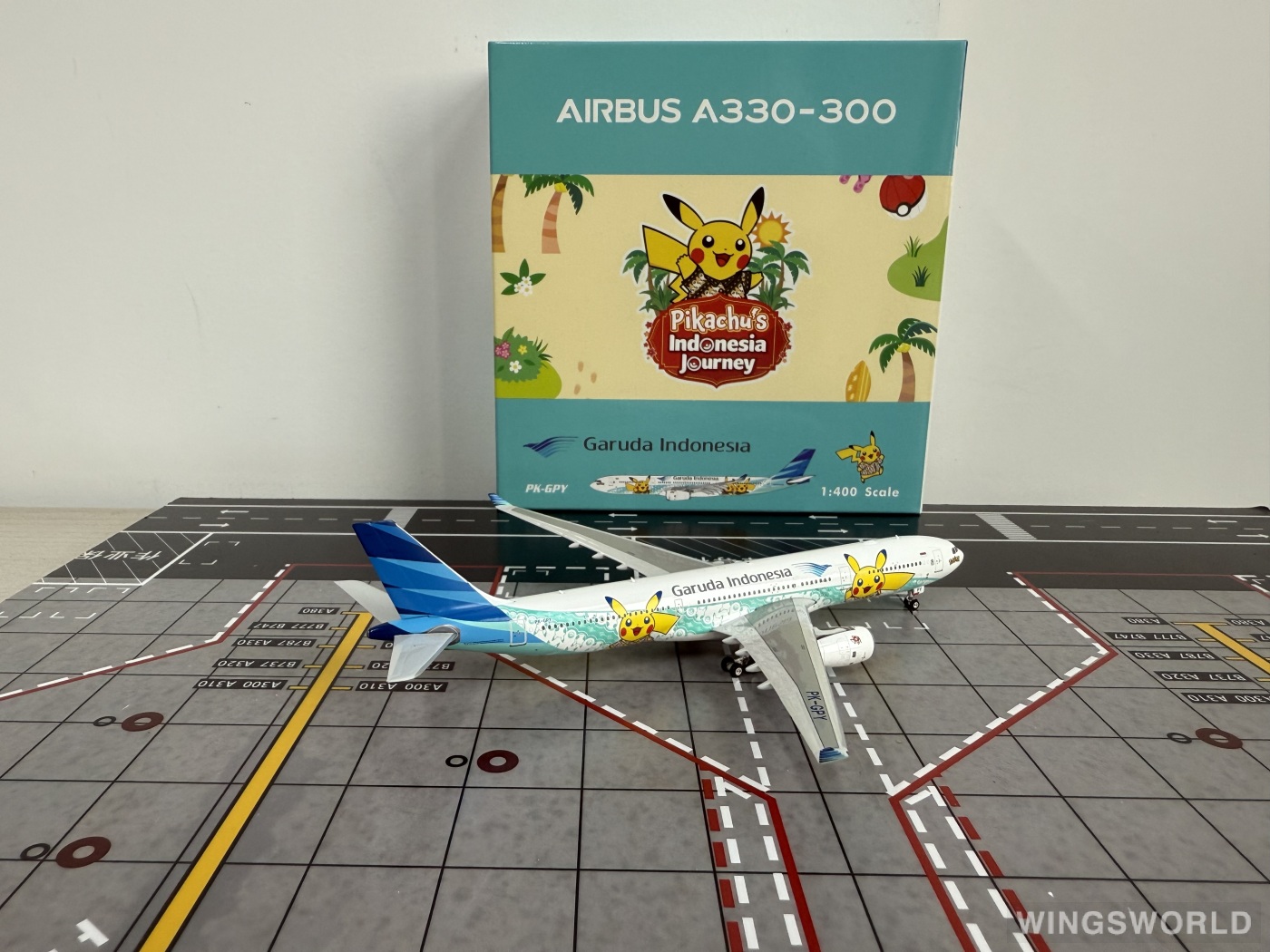 Phoenix 1:400 PH11634 Garuda Indonesia 印度尼西亚鹰航 Airbus A330-300 PK-GPY