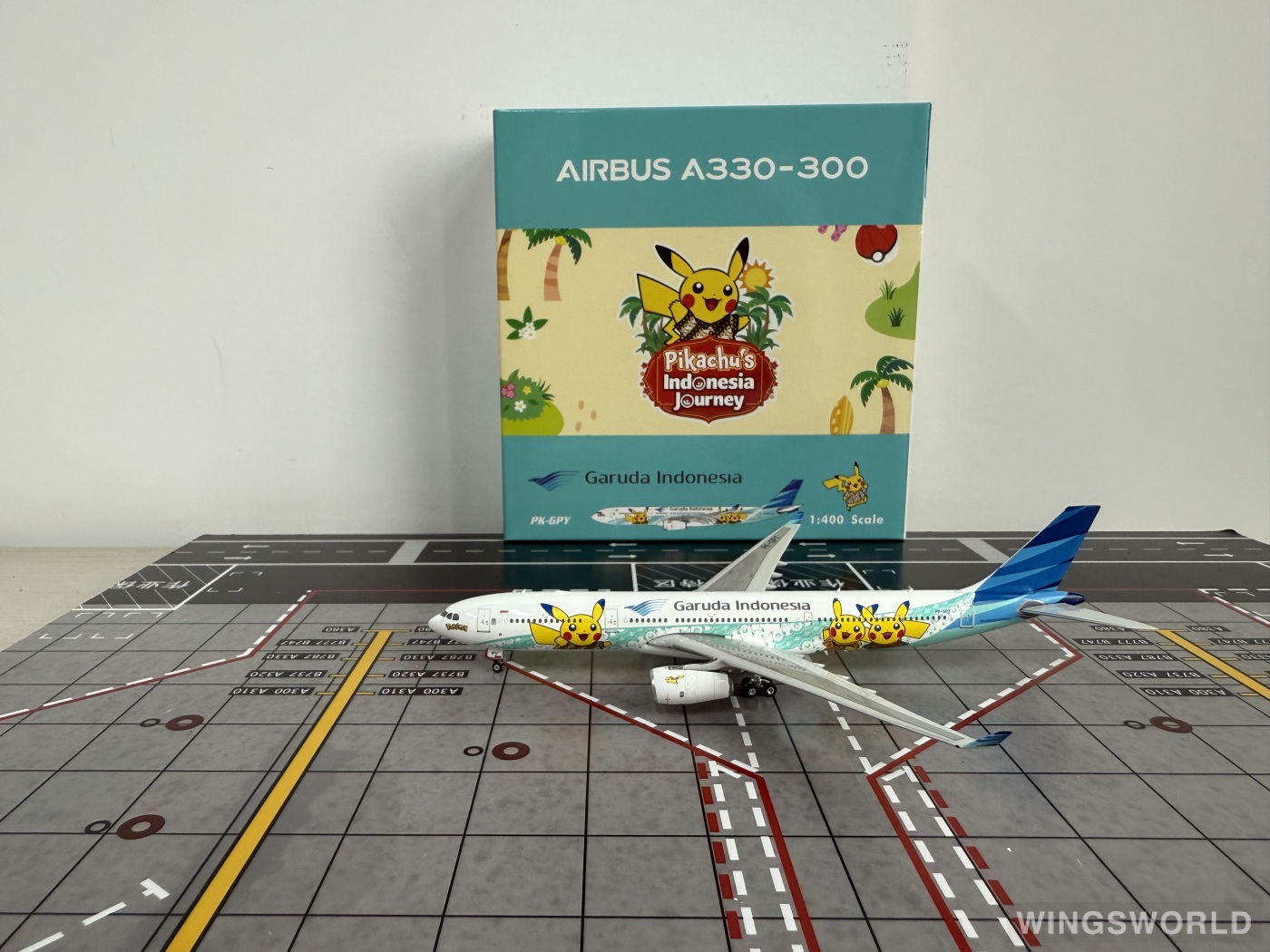 Phoenix 1:400 PH11634 Garuda Indonesia 印度尼西亚鹰航 Airbus A330-300 PK-GPY