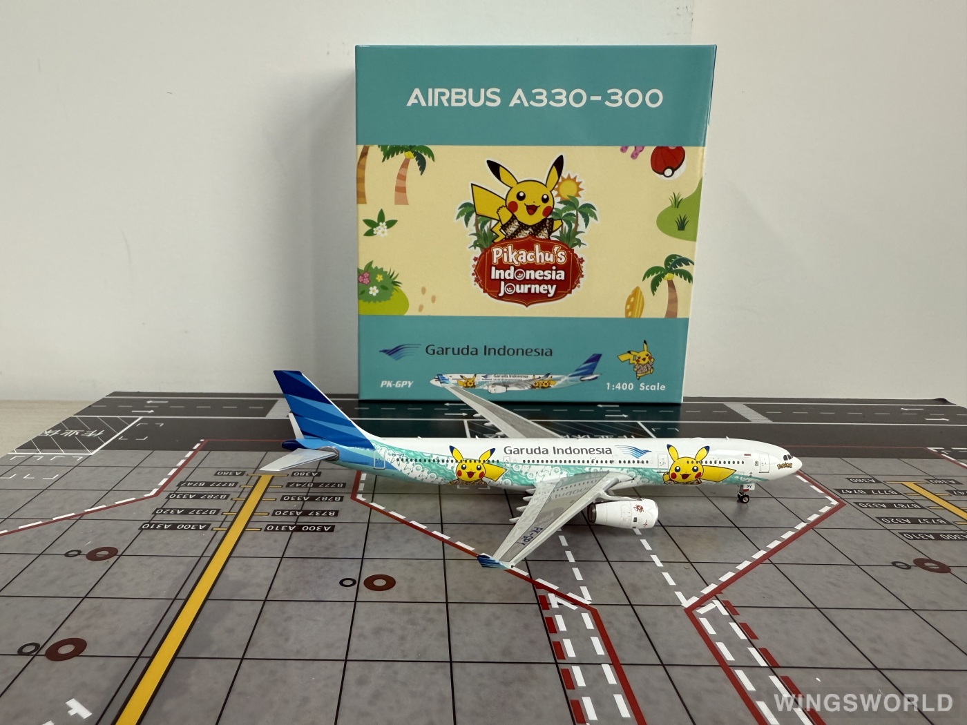 Phoenix 1:400 PH11634 Garuda Indonesia 印度尼西亚鹰航 Airbus A330-300 PK-GPY