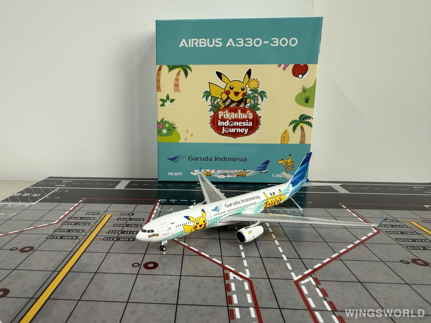 Phoenix 1:400 PH11634 Garuda Indonesia 印度尼西亚鹰航 Airbus A330-300 PK-GPY