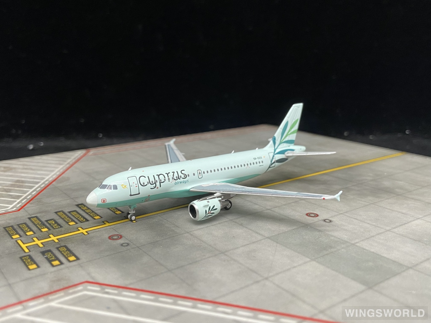 NGmodels 1:400 NG49030 Cyprus Airways 塞浦路斯航空 Airbus A319 5B-DCX