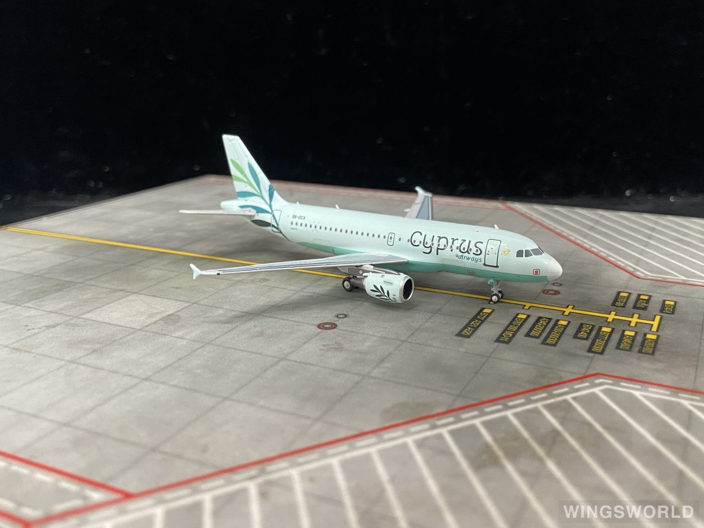 NGmodels 1:400 NG49030 Cyprus Airways 塞浦路斯航空 Airbus A319 5B-DCX