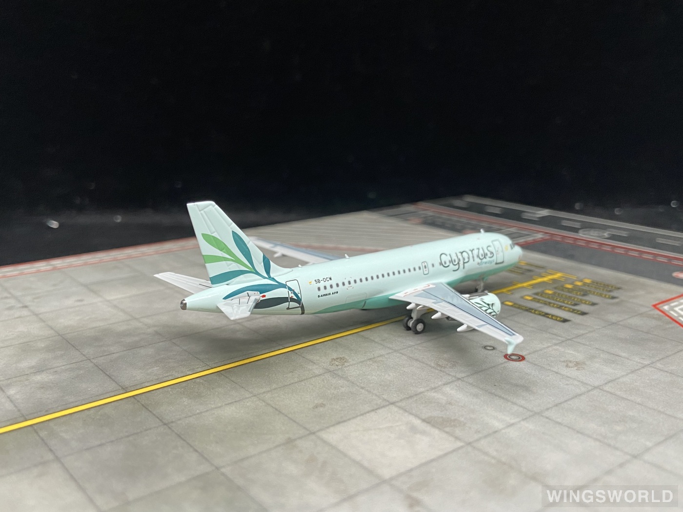 NGmodels 1:400 NG49031 Cyprus Airways 塞浦路斯航空 Airbus A319 5B-DCW