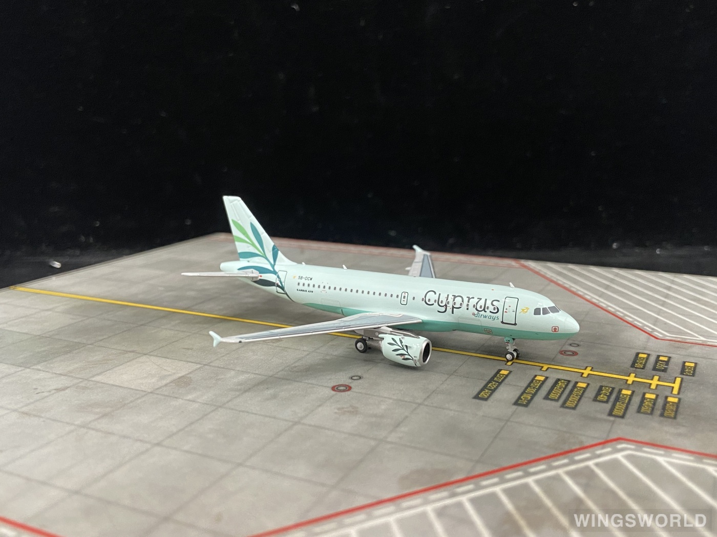 NGmodels 1:400 NG49031 Cyprus Airways 塞浦路斯航空 Airbus A319 5B-DCW