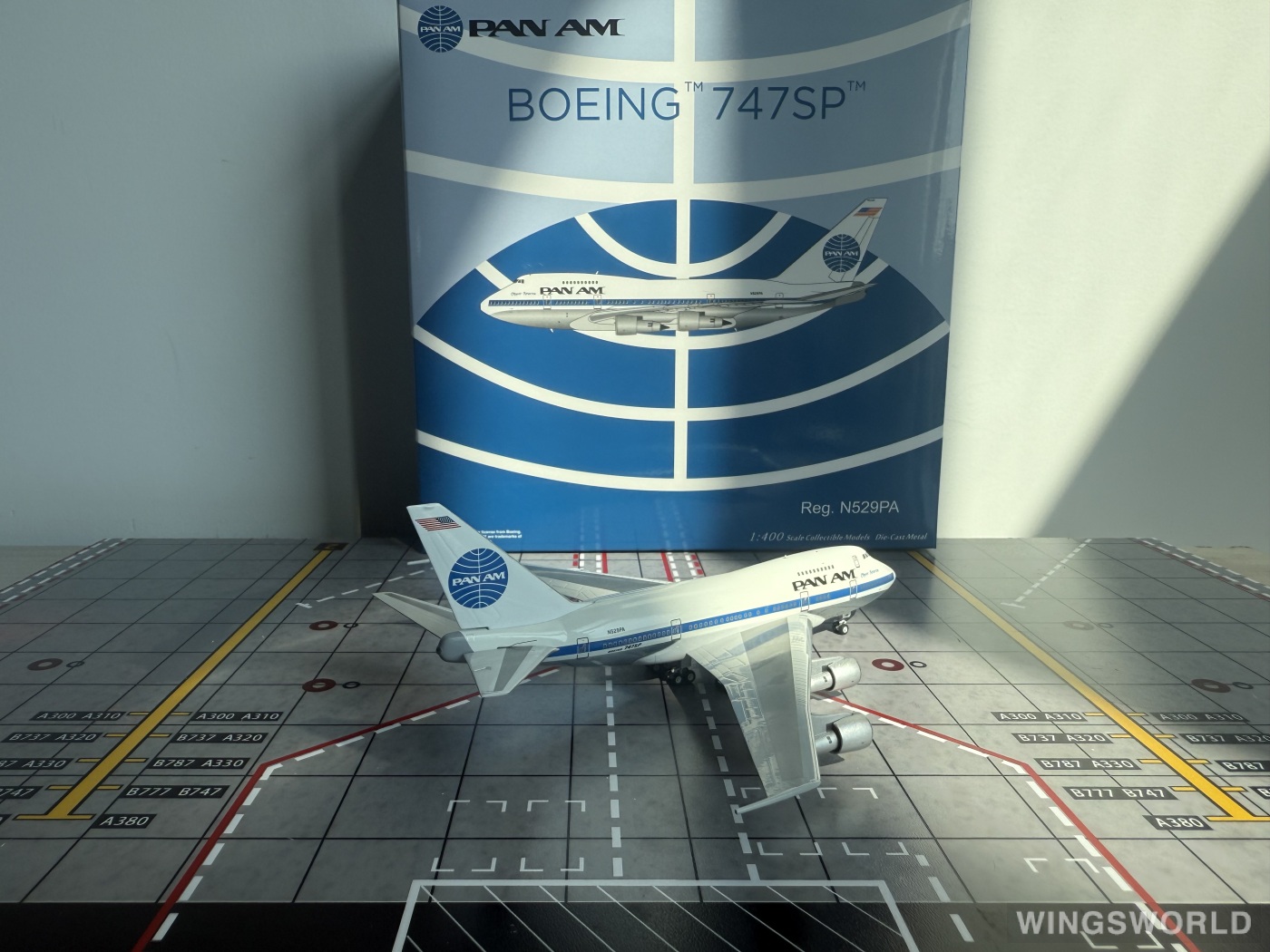 NGmodels 1:400 NG07040 Pan Am 泛美航空 Boeing 747SP N529PA
