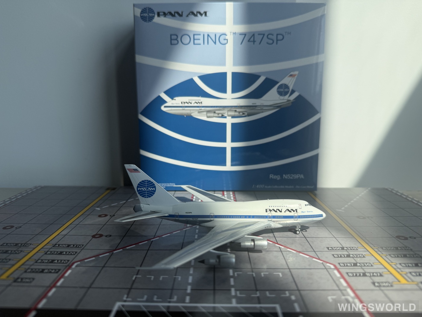 NGmodels 1:400 NG07040 Pan Am 泛美航空 Boeing 747SP N529PA