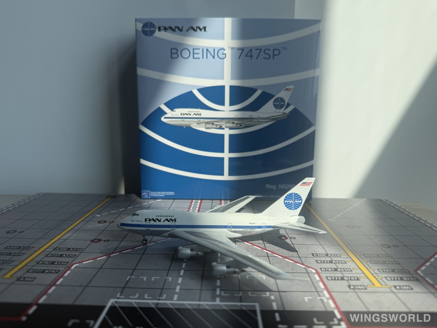 NGmodels 1:400 NG07040 Pan Am 泛美航空 Boeing 747SP N529PA