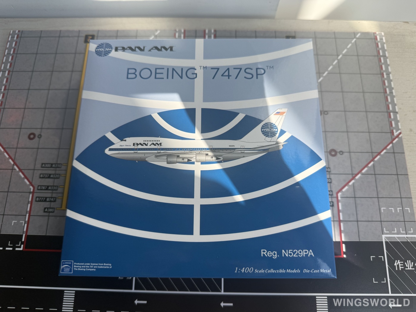NGmodels 1:400 NG07040 Pan Am 泛美航空 Boeing 747SP N529PA