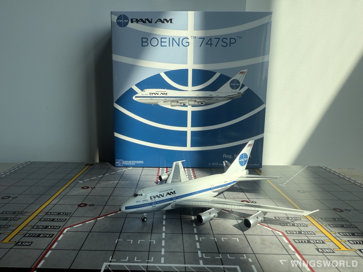 NGmodels 1:400 NG07040 Pan Am 泛美航空 Boeing 747SP N529PA