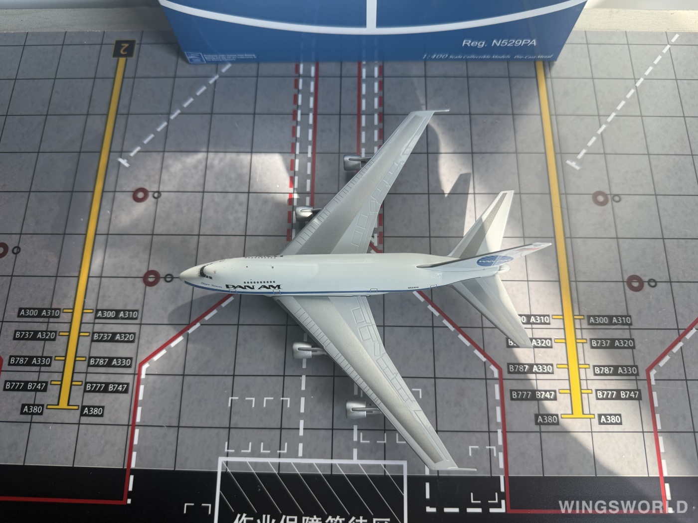 NGmodels 1:400 NG07040 Pan Am 泛美航空 Boeing 747SP N529PA