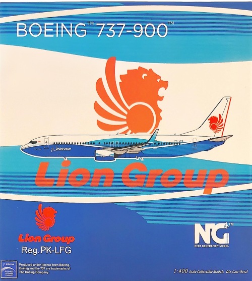 Lion Air 狮子航空 Boeing 737-900ER PK-LFG  NG79011 NGmodels 1:400