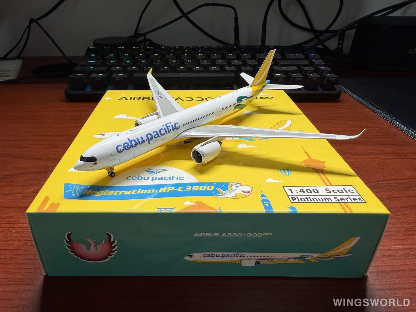 Phoenix 1:400 PH11723 Cebu Pacific Air 宿务太平洋航空 Airbus A330-900neo RP-C3900