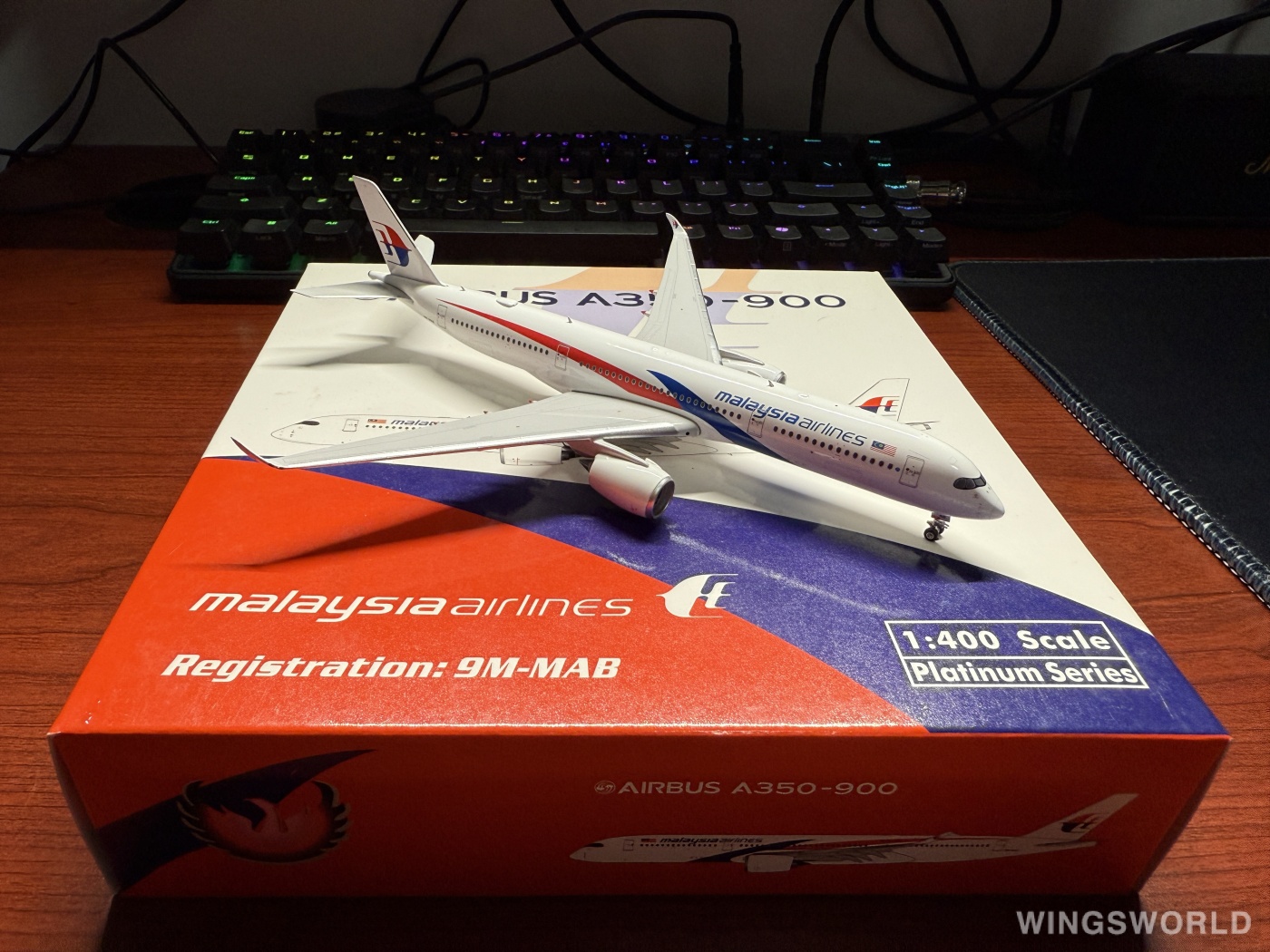 Phoenix 1:400 PH11408 Malaysia Airlines 马来西亚航空 Airbus A350-900 9M-MAB