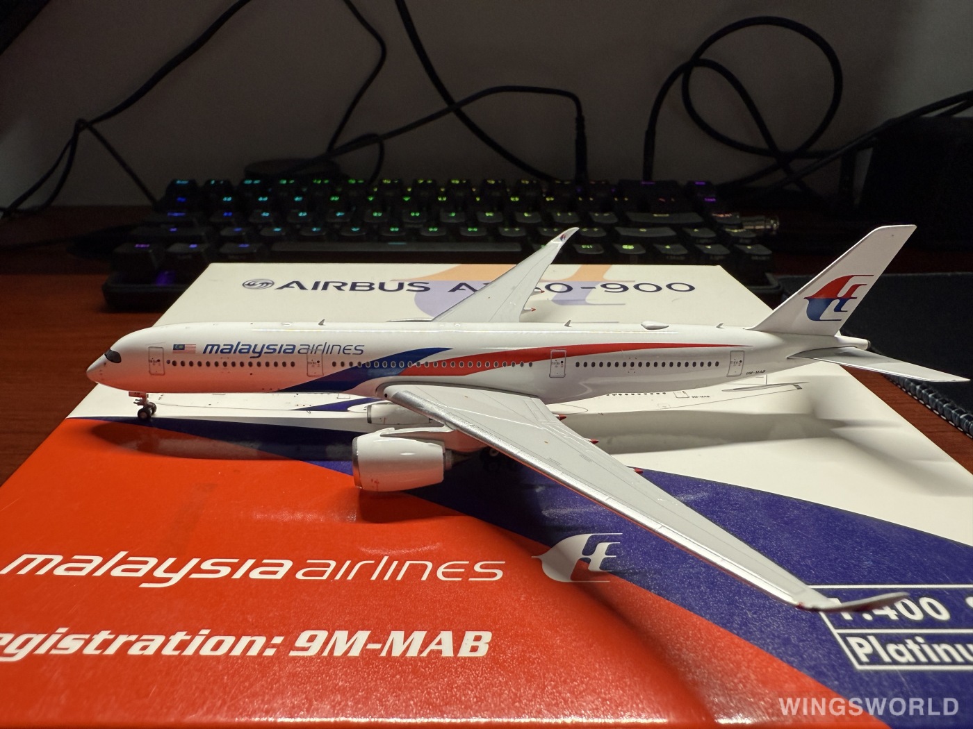 Phoenix 1:400 PH11408 Malaysia Airlines 马来西亚航空 Airbus A350-900 9M-MAB