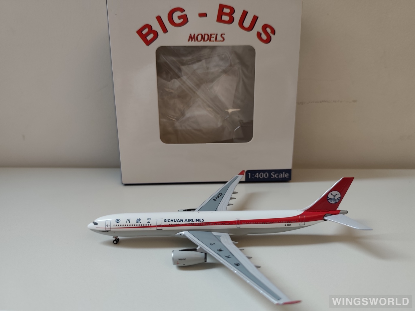 AeroClassics 1:400 AC4B5929 Sichuan Airlines 四川航空 Airbus A330-300 B-5929