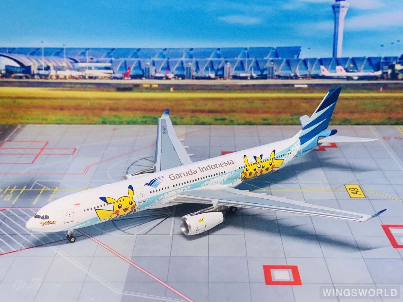 NGmodels 1:400 NG62073 Garuda Indonesia 印度尼西亚鹰航 Airbus A330-300 PK-GPY