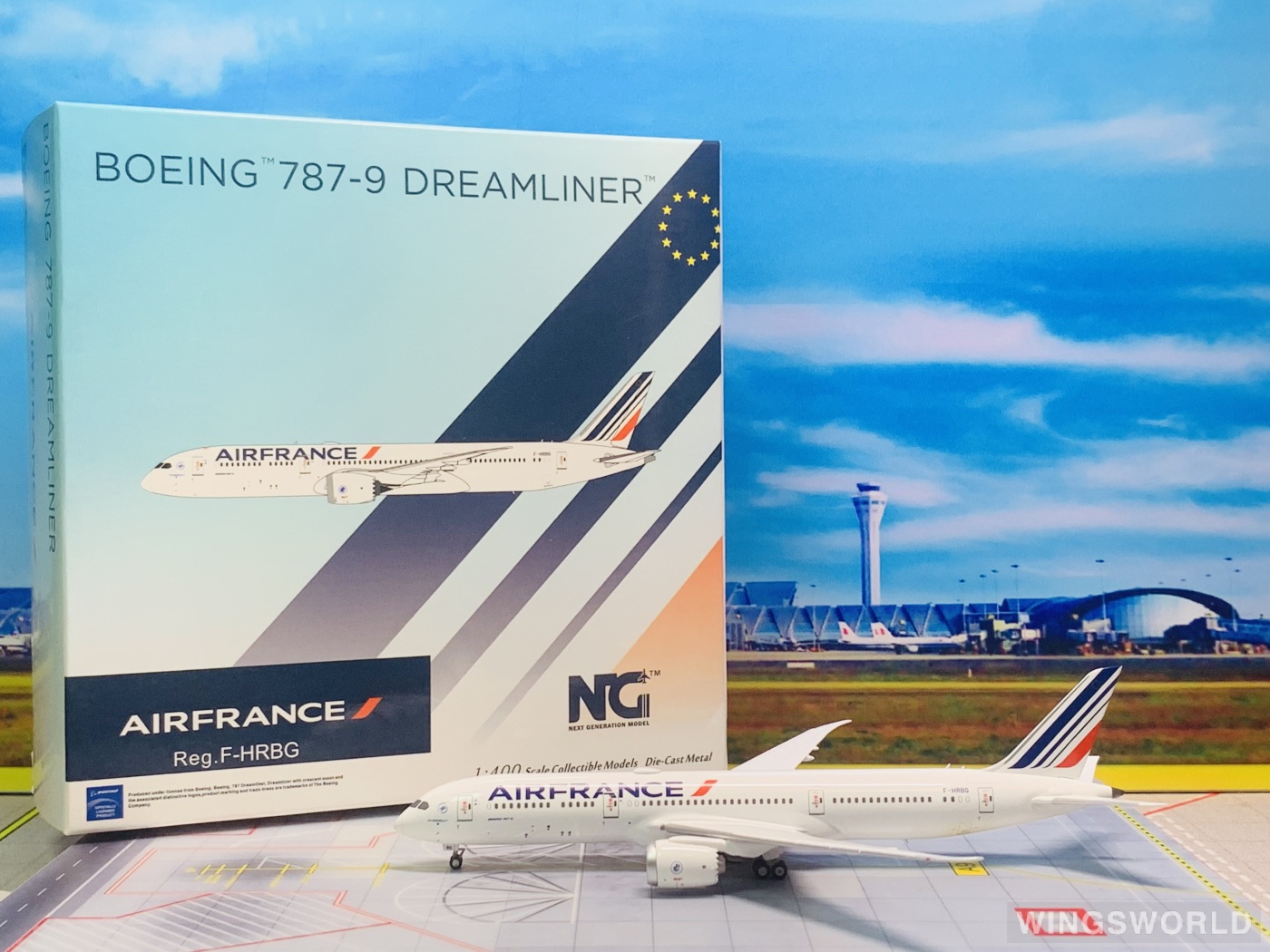 NGmodels 1:400 NG55051 Air France 法国航空 Boeing 787-9 F-HRBG