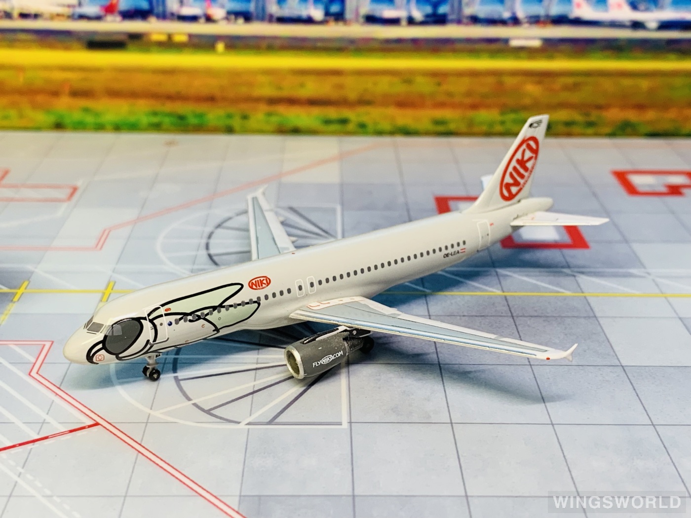 AeroClassics 1:400 AC19123 Niki 尼基航空 Airbus A320 OE-LEA
