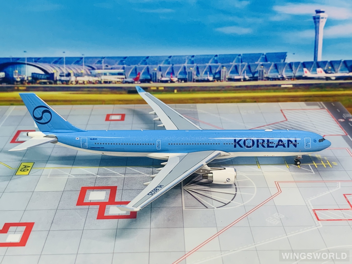 NGmodels 1:400 NG62077 Korean Air 大韩航空 Airbus A330-300 HL8025