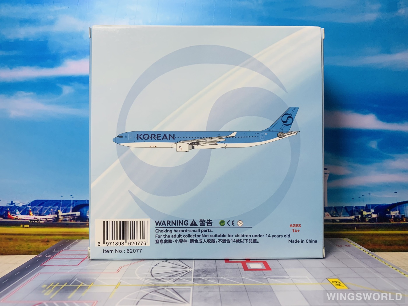 NGmodels 1:400 NG62077 Korean Air 大韩航空 Airbus A330-300 HL8025