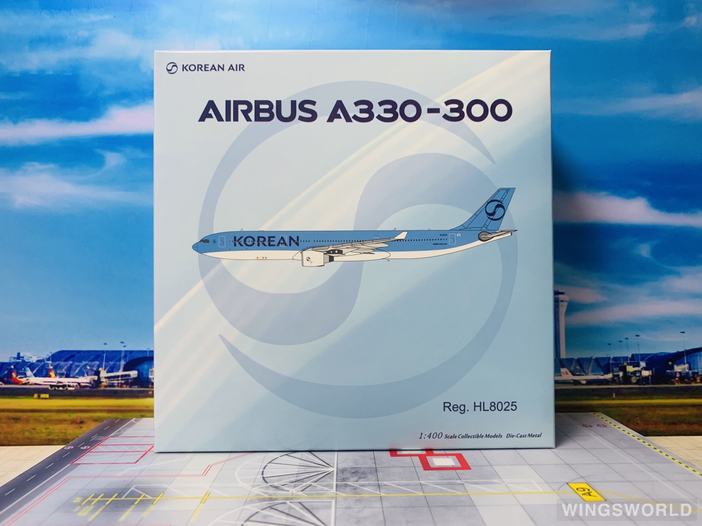 NGmodels 1:400 NG62077 Korean Air 大韩航空 Airbus A330-300 HL8025