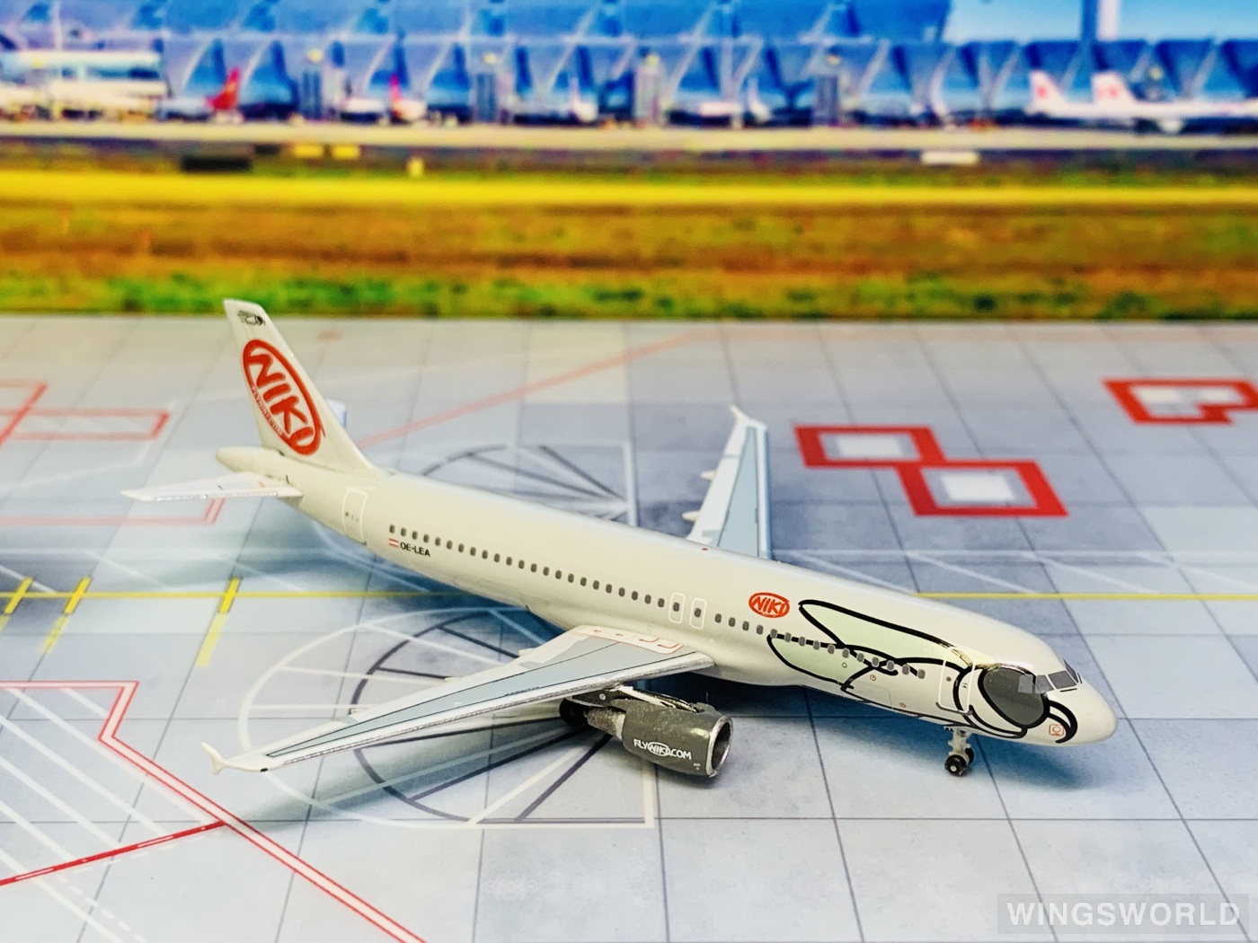 AeroClassics 1:400 AC19123 Niki 尼基航空 Airbus A320 OE-LEA