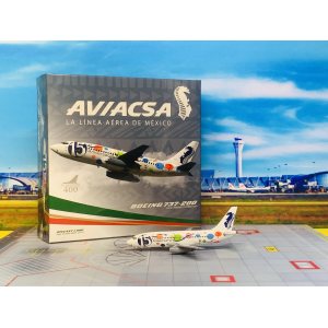 Aviacsa Boeing 737-200 XA-NAK  EVA400NAK AeroClassics 1:400