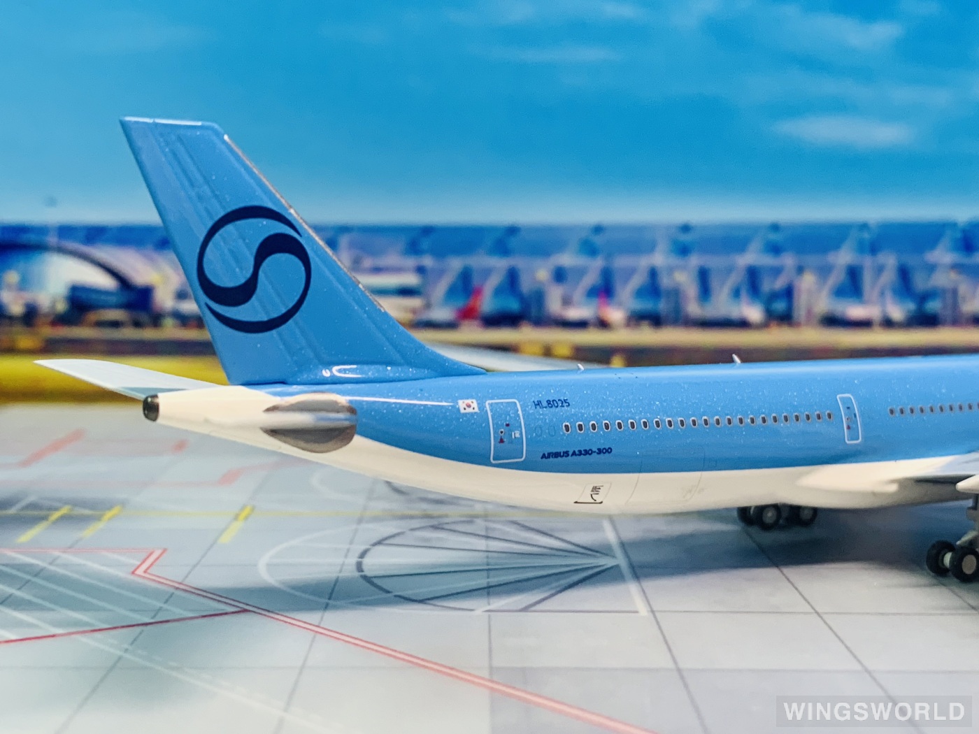 NGmodels 1:400 NG62077 Korean Air 大韩航空 Airbus A330-300 HL8025