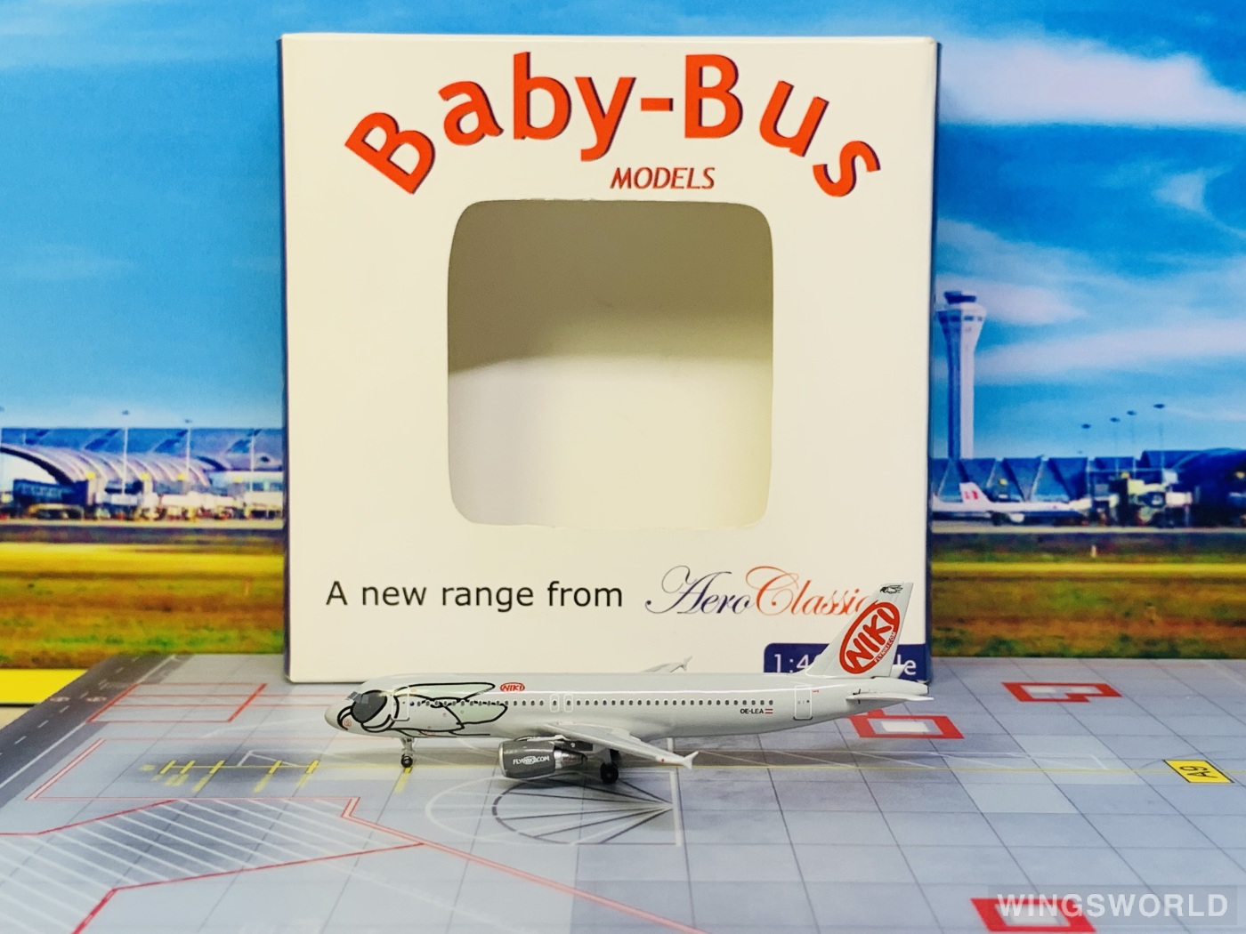 AeroClassics 1:400 AC19123 Niki 尼基航空 Airbus A320 OE-LEA
