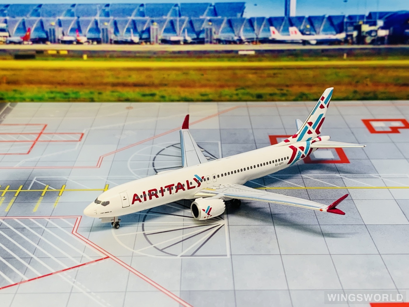 AeroClassics 1:400 AC419388 Air Italy Boeing 737 MAX 8 EI-GFY