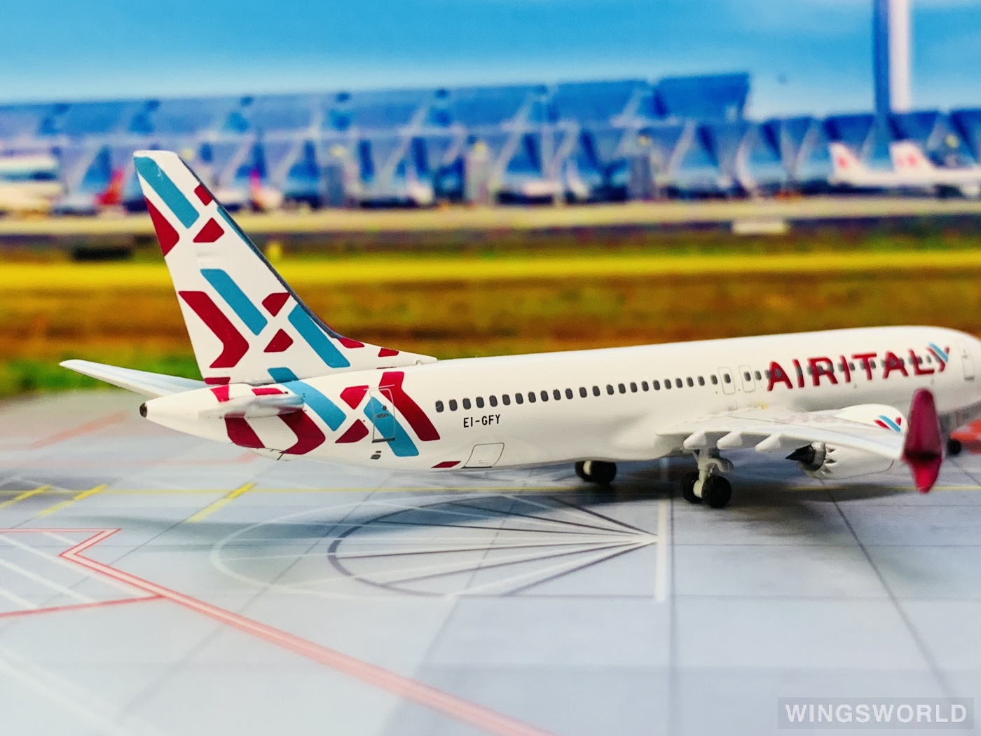AeroClassics 1:400 AC419388 Air Italy Boeing 737 MAX 8 EI-GFY