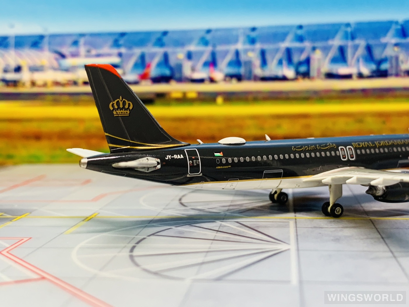 Phoenix 1:400 PH11969 Royal Jordanian Airlines 皇家约旦航空 Airbus A320neo JY-RAA