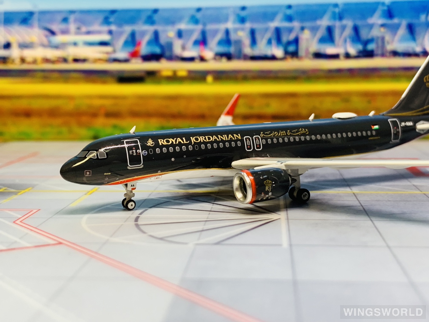 Phoenix 1:400 PH11969 Royal Jordanian Airlines 皇家约旦航空 Airbus A320neo JY-RAA