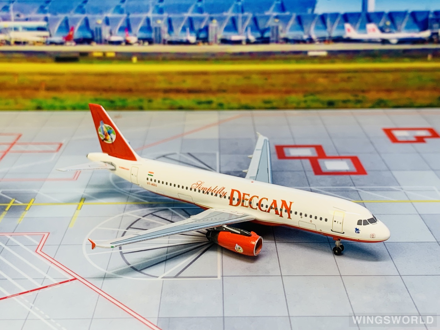 AeroClassics 1:400 AC411260 Simplifly Deccan 德干航空 Airbus A320 VT-ADU
