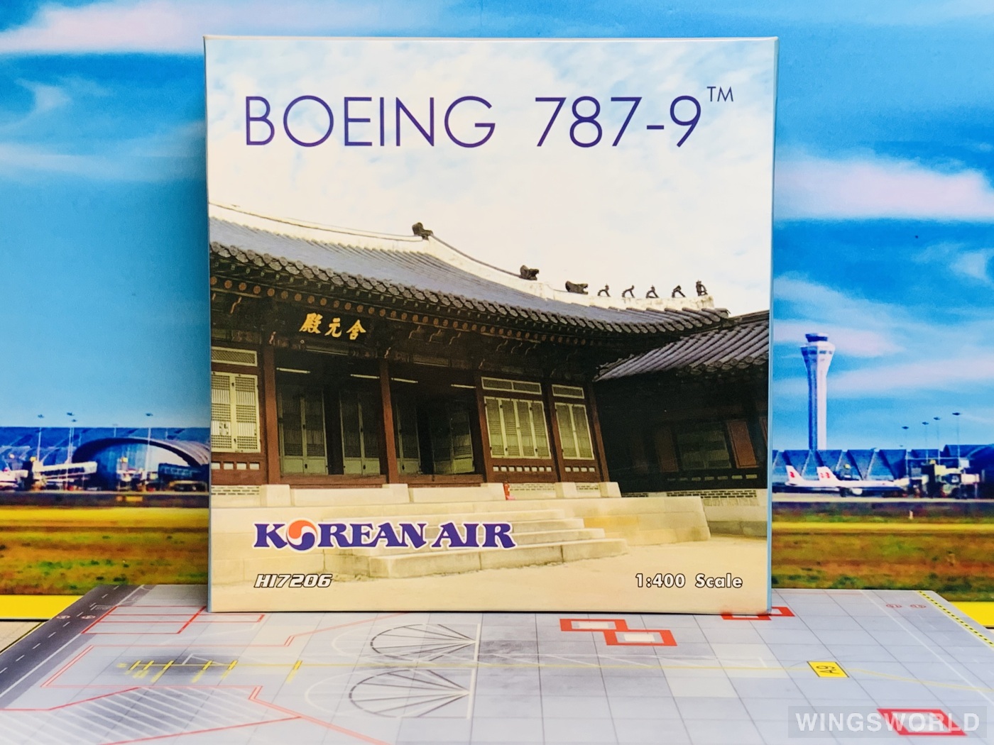 Phoenix 1:400 PH04235 Korean Air 大韩航空 Boeing 787-9 HL7206