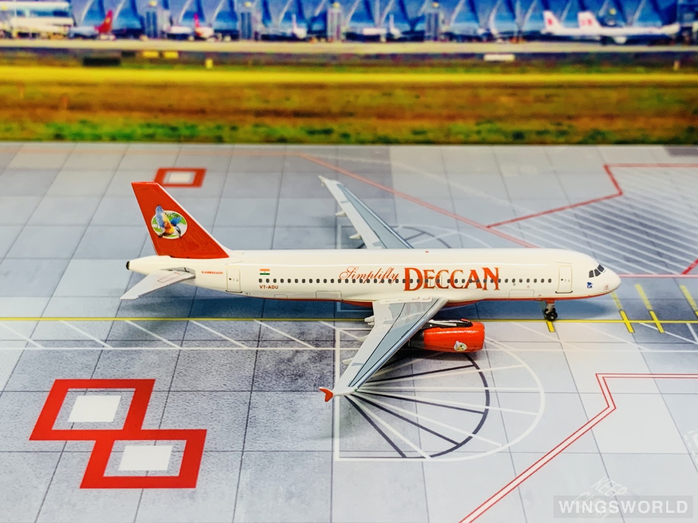 AeroClassics 1:400 AC411260 Simplifly Deccan 德干航空 Airbus A320 VT-ADU