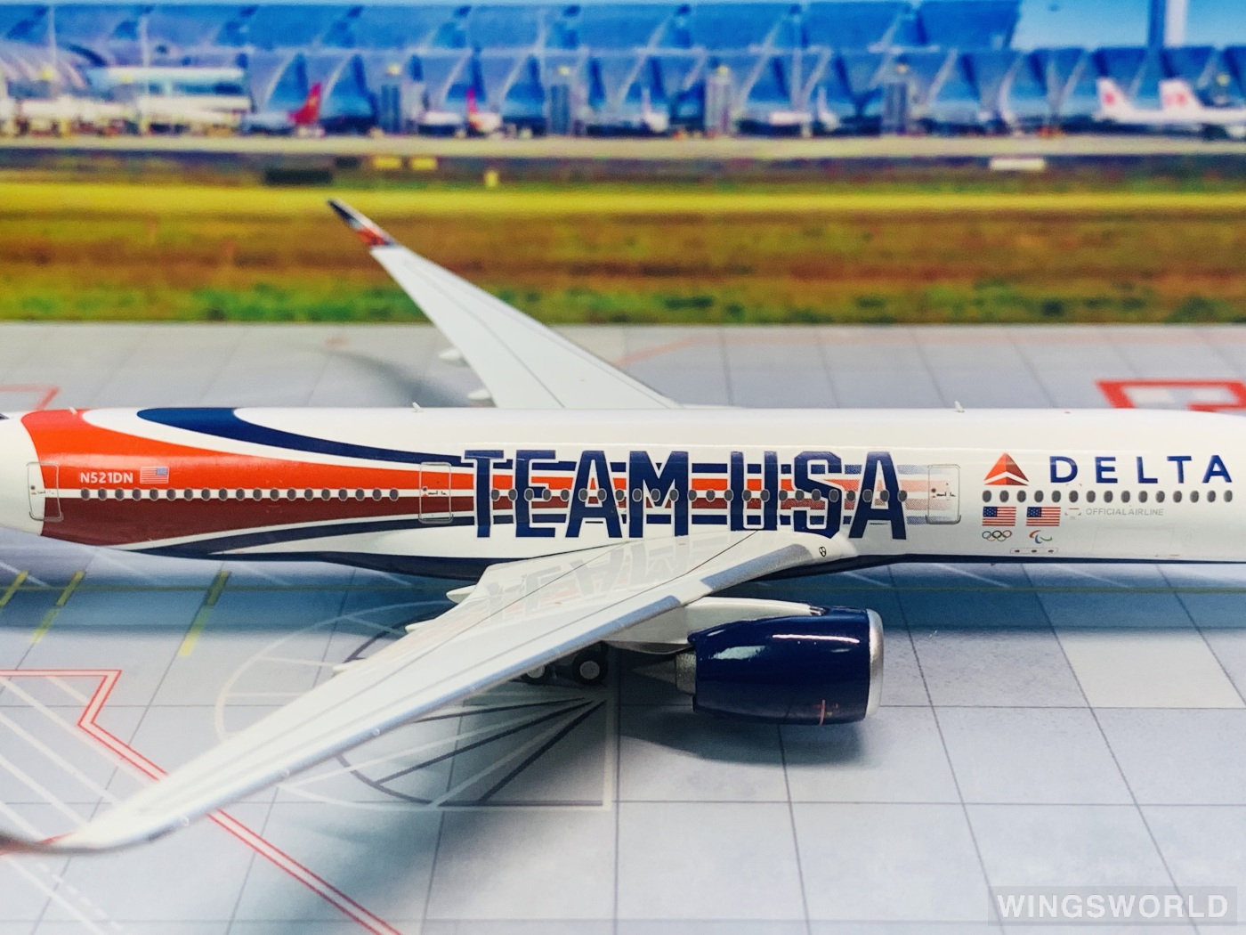 NGmodels 1:400 NG39067 Delta Air Lines 达美航空 Airbus A350-900 N521DN
