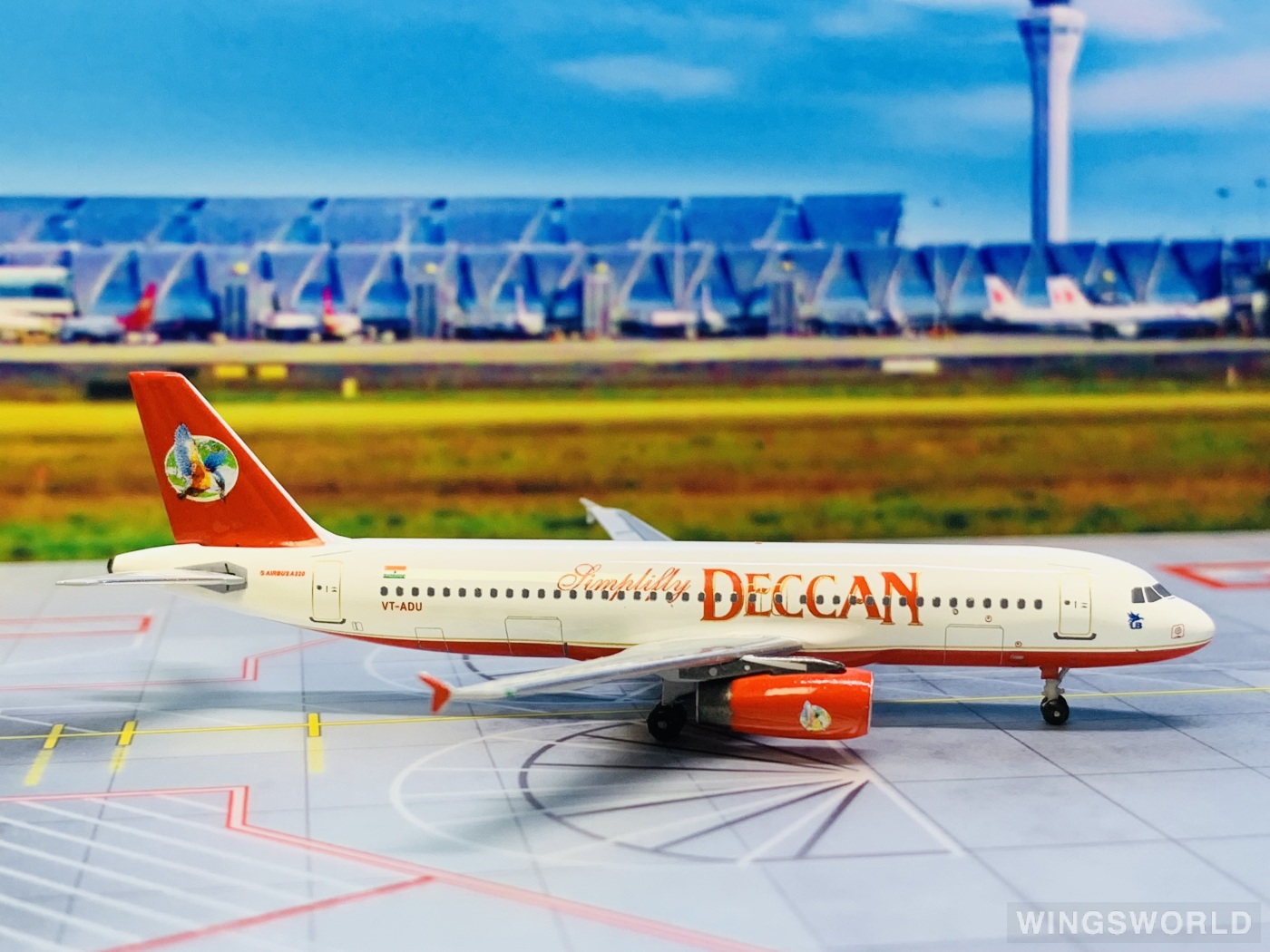 AeroClassics 1:400 AC411260 Simplifly Deccan 德干航空 Airbus A320 VT-ADU