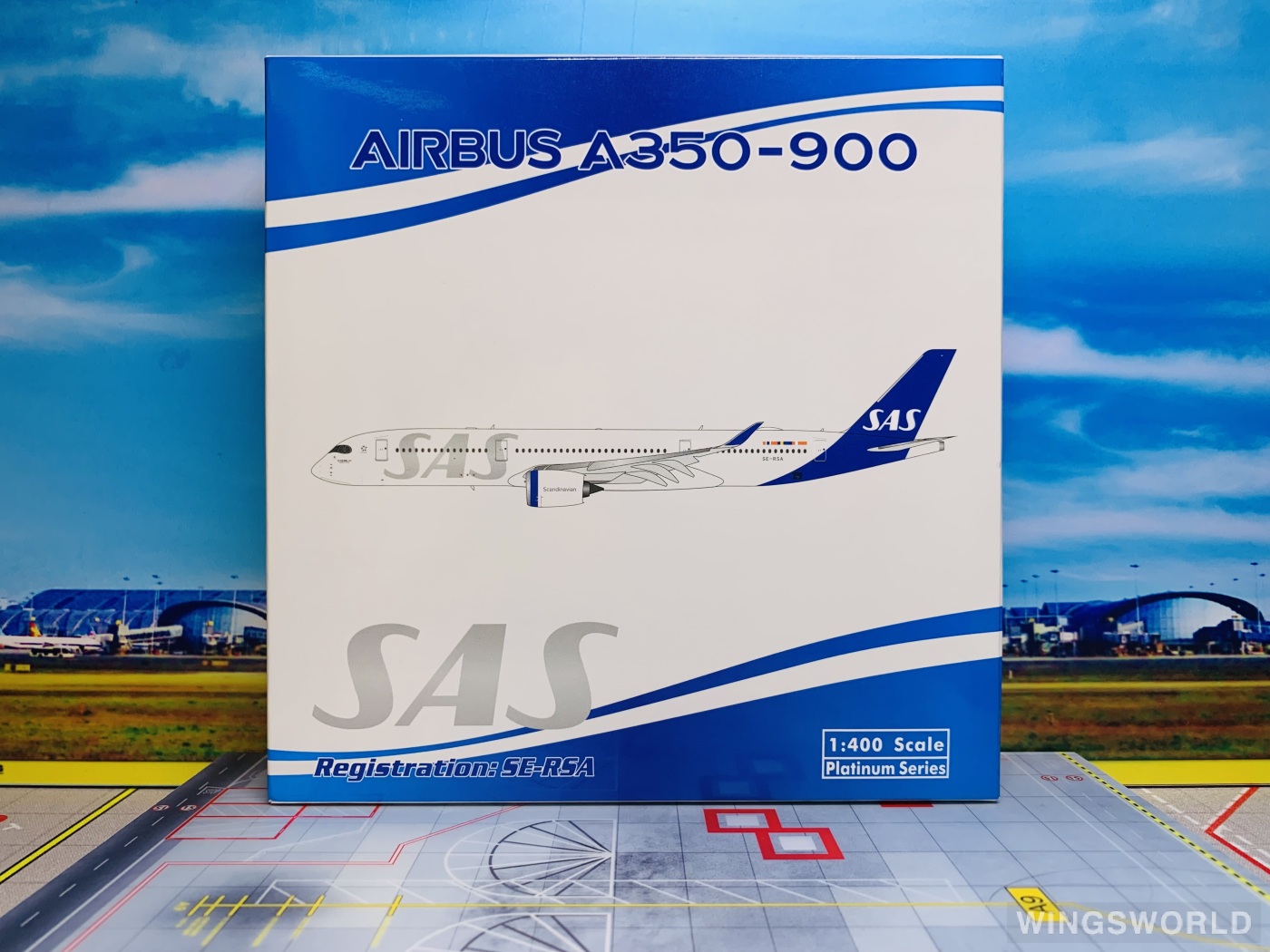 Phoenix 1:400 PH11581 SAS 北欧航空 Airbus A350-900 SE-RSA
