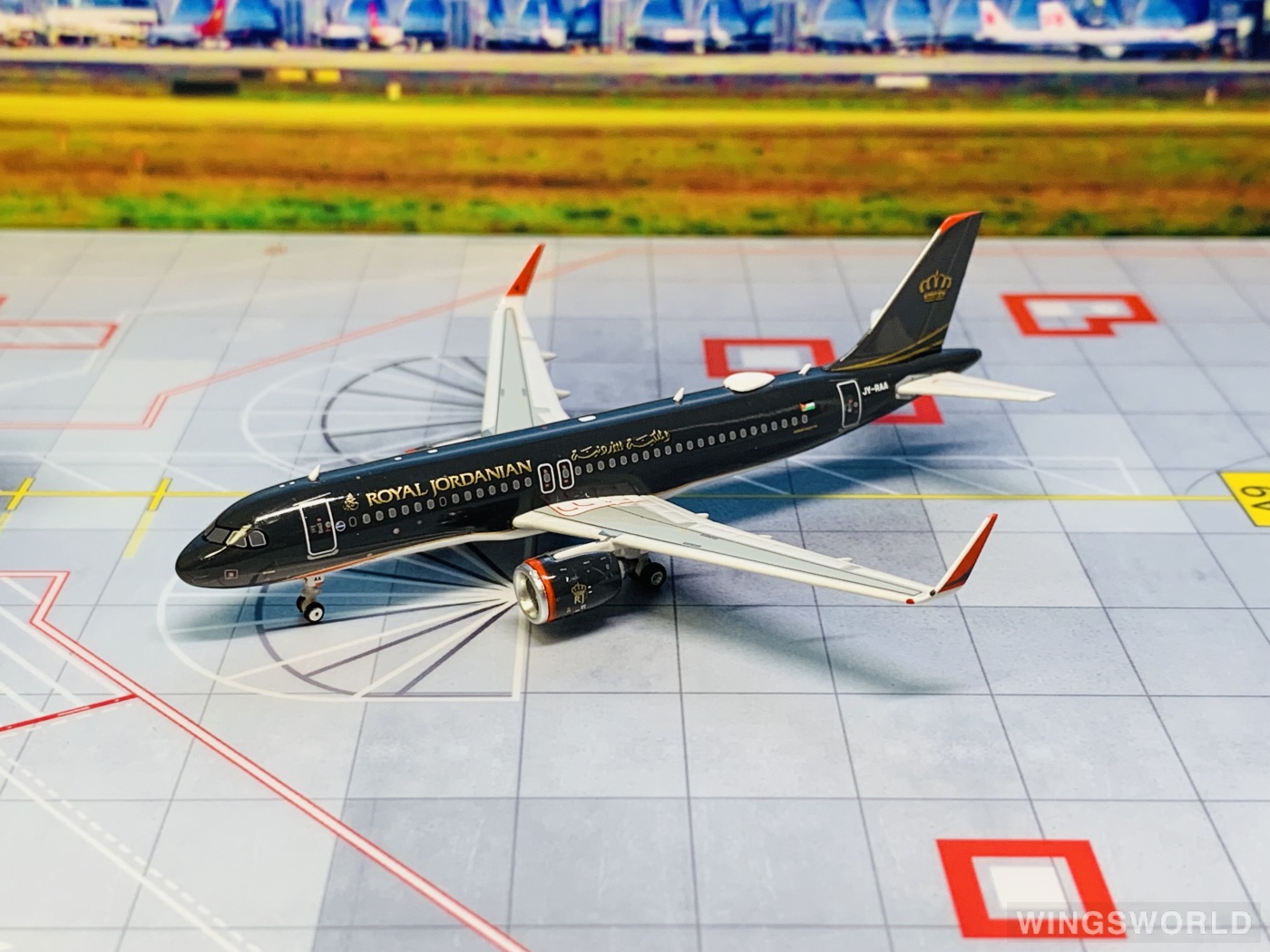 Phoenix 1:400 PH11969 Royal Jordanian Airlines 皇家约旦航空 Airbus A320neo JY-RAA