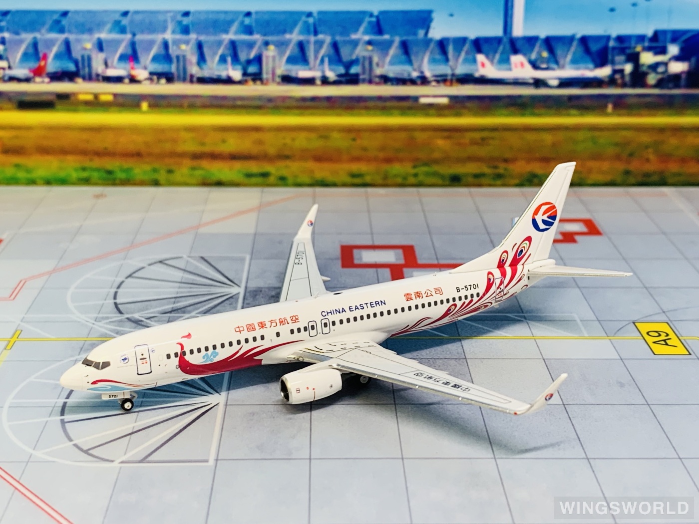AeroPolaris 1:400 HA7380023 China Eastern 中国东方航空 Boeing 737-800 B-5701