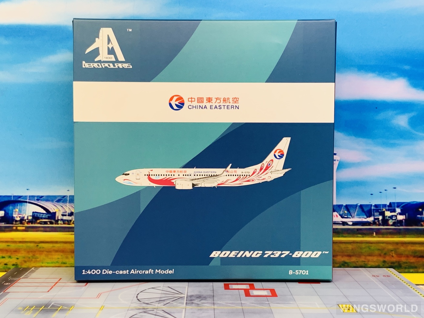 AeroPolaris 1:400 HA7380023 China Eastern 中国东方航空 Boeing 737-800 B-5701