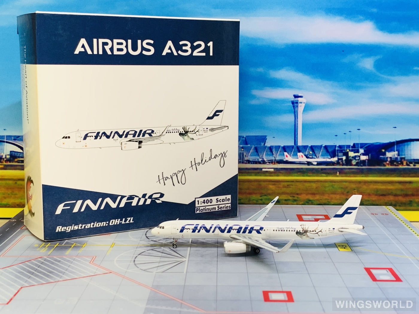 Phoenix 1:400 PH11426 Finnair 芬兰航空 Airbus A321 OH-LZL