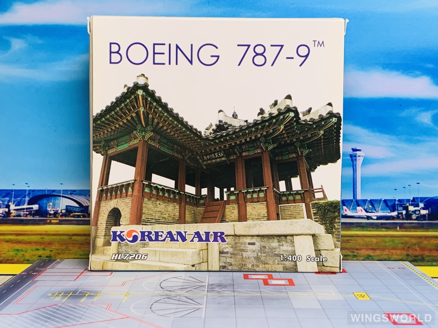 Phoenix 1:400 PH04235 Korean Air 大韩航空 Boeing 787-9 HL7206