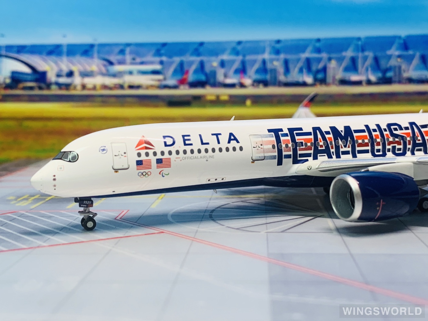 NGmodels 1:400 NG39067 Delta Air Lines 达美航空 Airbus A350-900 N521DN