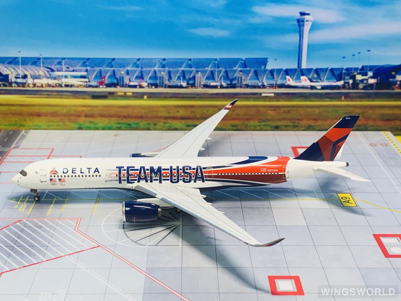 NGmodels 1:400 NG39067 Delta Air Lines 达美航空 Airbus A350-900 N521DN