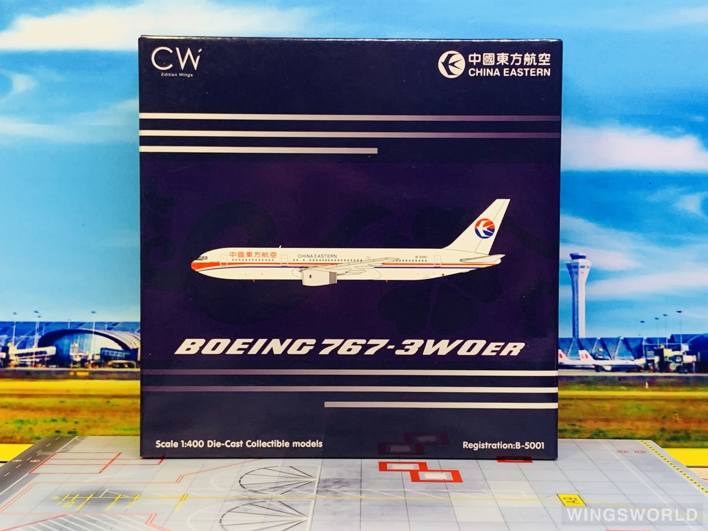 Creating Dreams Wings 1:400 CW24009 China Eastern 中国东方航空 Boeing 767-300 B-5001