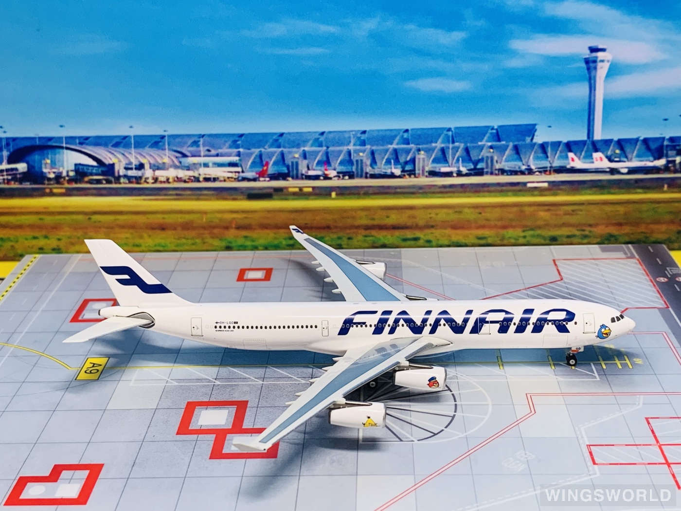 Phoenix 1:400 PH10561 Finnair 芬兰航空 Airbus A340-300 OH-LQD