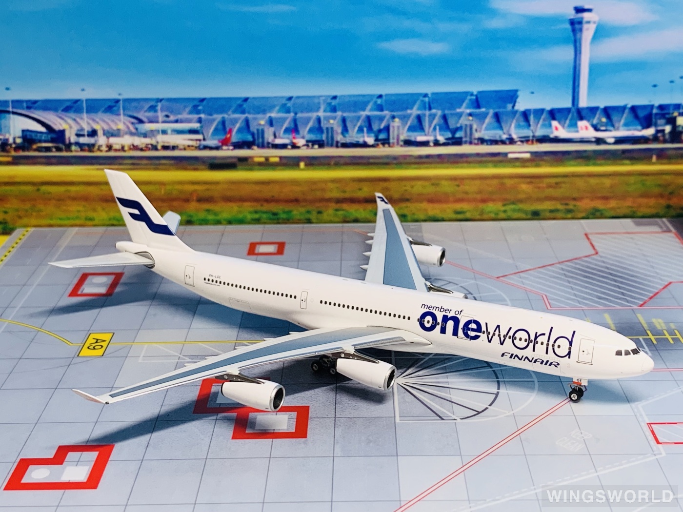 Phoenix 1:400 Airbus A340-300 Finnair 芬兰航空PH10548 OH-LQE one