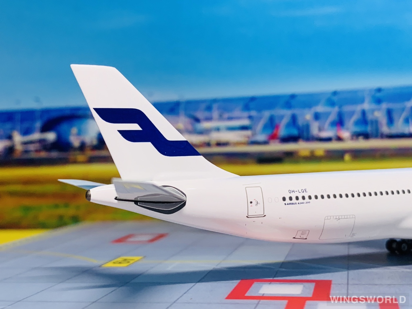 Phoenix 1:400 Airbus A340-300 Finnair 芬兰航空PH10548 OH-LQE one